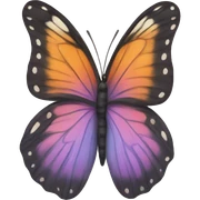 butterfly sticker