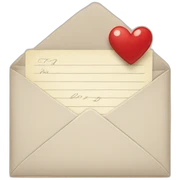 love letter sticker
