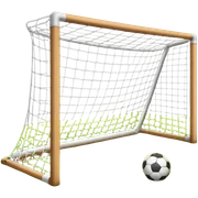 soccer goalpost sticker