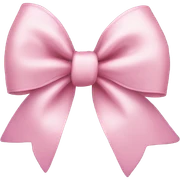 big light pink bow  sticker