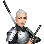 Modern Samurai sticker