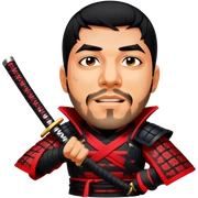 Daring Samurai sticker