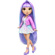 dreamy multicolored doll girl sticker