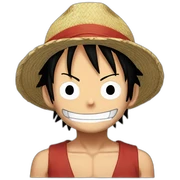 Luffy one piece sticker
