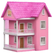 Barbie Haus sticker