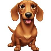 wiener dog sticker
