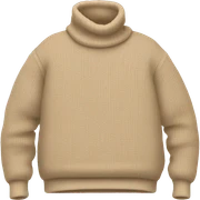 Cozy Pullover beige Autimn sticker