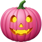 pink pumpkin sticker