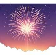 fuegos artificiales sticker