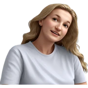 realistic portrait of a person sticker