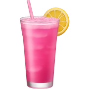 Pink drink sticker