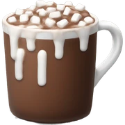 aestehtic hot chocolate sticker
