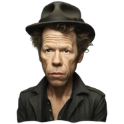 tom waits sticker