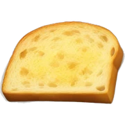 Slice of garlic bread sticker