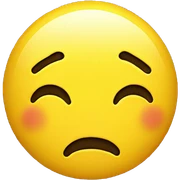 Yellow emoji shrugging  sticker