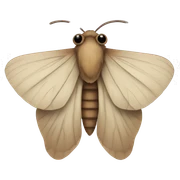 Moth  sticker