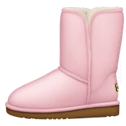 light pink uggs sticker