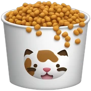 cat food sticker