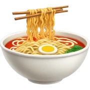 Ramen food sticker