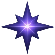 North star  sticker