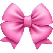 Pink cute bow sticker