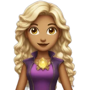 magic girl sticker