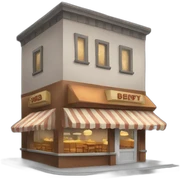 restaurant sticker