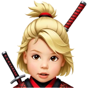 Daring Samurai sticker