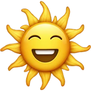 sun sticker