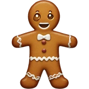 Ginger bread man  sticker