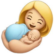 Giving birth sticker