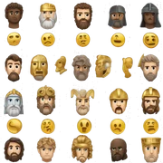 Dieu grec zeus haddes appolo poseidon kronos ares romain spqr spartiate guerrier symbole sticker