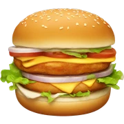 Chicken burger  sticker
