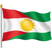 Kurdistan flag  sticker
