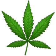 marijuana  sticker