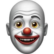 art the clown sticker