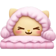 Sleeping-hello-kitty sticker