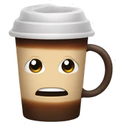 Coffee sticker