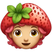 strawberry shortcake sticker