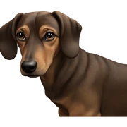 realistic indoor dog portrait sticker