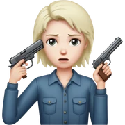 Gun to head sticker