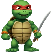 Ninja turtle sticker