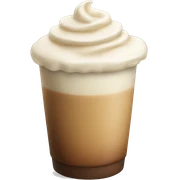 Cream latte  sticker