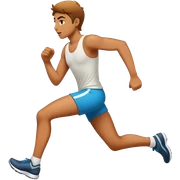 running sticker
