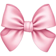 Light pink bows sticker