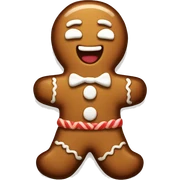 Gingerbread man  sticker