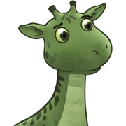 giraffe sticker