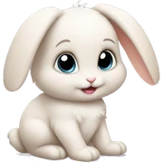 baby bunny  sticker