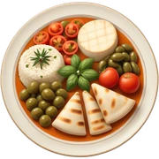 mediterranean food sticker