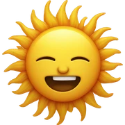 Sun sticker